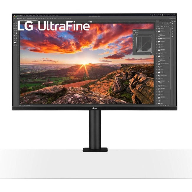 Moniteur LCD LG UltraFine 32UN880-B 31,5" 4K UHD WLED - 16: 9 - Noir Mat