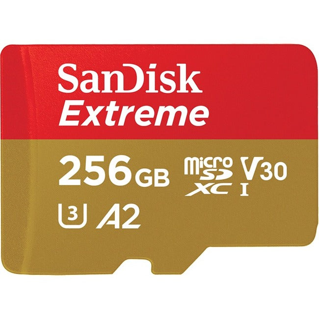 MicroSDXC SanDisk Extreme 256 Go Classe 10/UHS-I (U3)