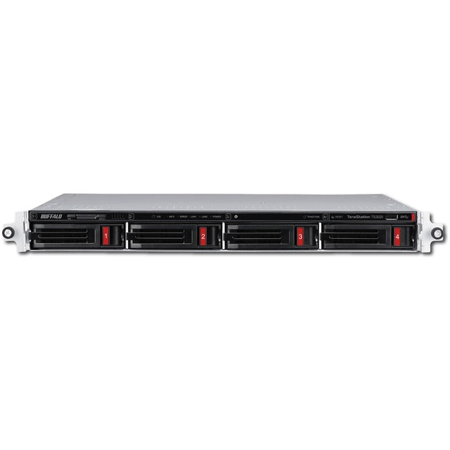 Disques durs NAS Buffalo TeraStation 3420RN RacKmount 16 To inclus (2 x 8 To, 4 baies)