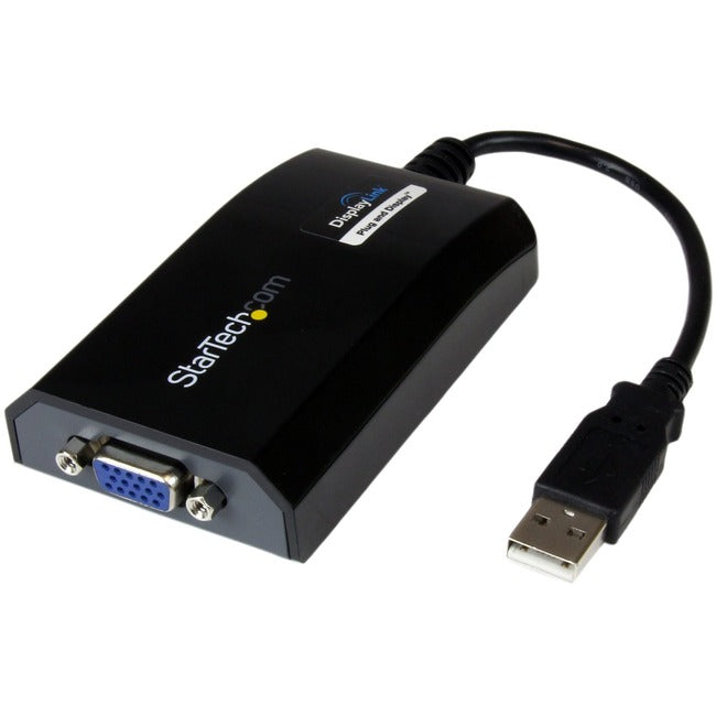 Adaptateur USB vers VGA StarTech.com - Carte graphique vidéo USB externe pour PC et MAC - 1920 x 1200