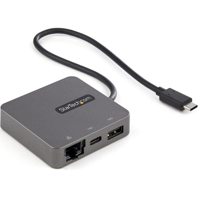 StarTech.com Adaptateur multiport USB-C - Mini station d'accueil USB 3.1 Gen 2 Type-C - USB-C vers HDMI 4K ou VGA 1080p - USB-A et USB-C 10 Gbit/s, Ethernet