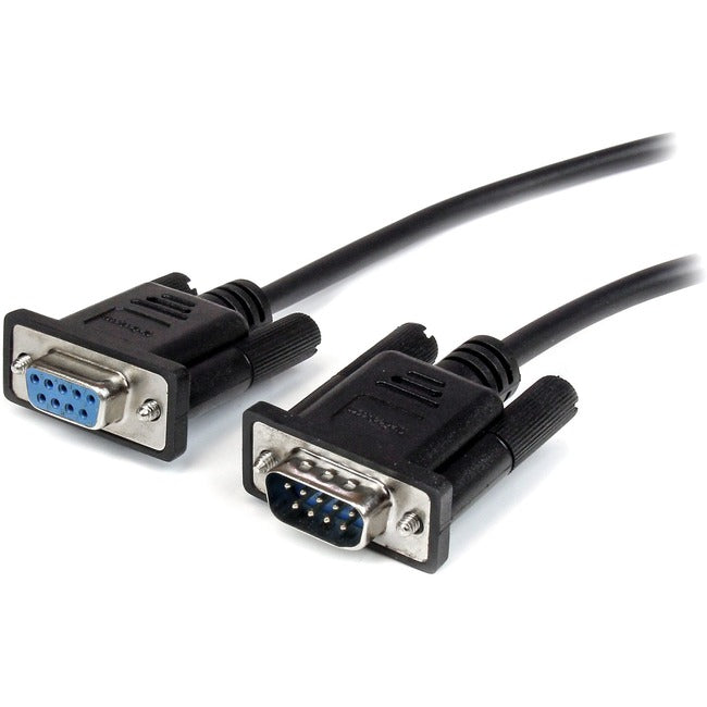 StarTech.com Câble série droit DB9 RS232 noir 0,5 m - M/F