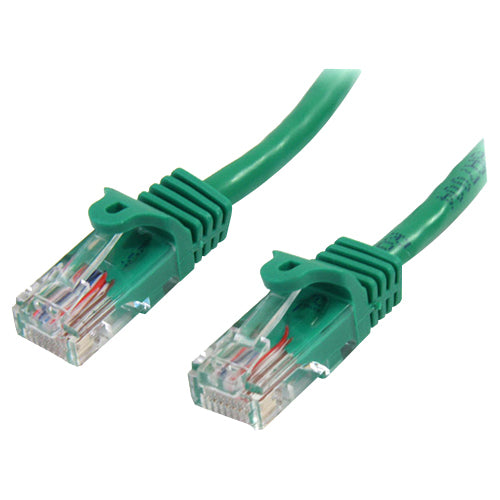 StarTech.com Câble de raccordement Cat5e vert sans accroc de 5 pi RJ45 UTP Cat 5e - Cordon de raccordement de 5 pi