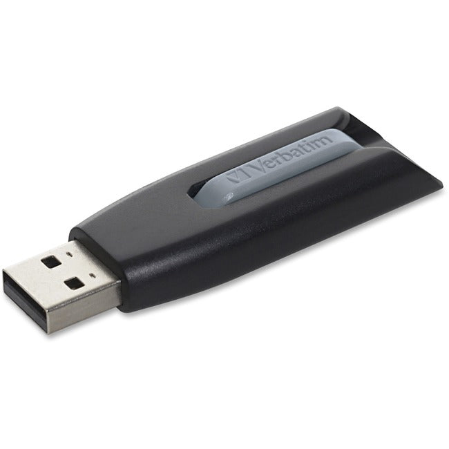 Clé USB 3.0 Store 'n' Go V3 de 256 Go de Verbatim - Gris
