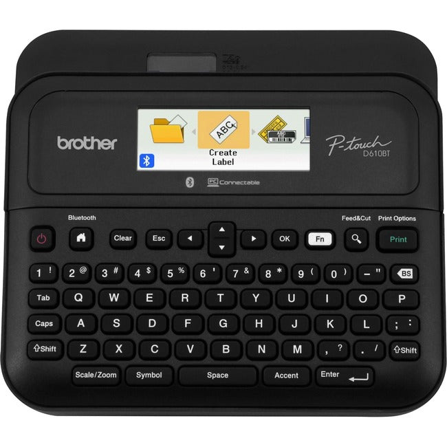 Brother P-Touch PT-D610BT Label Printer Gray