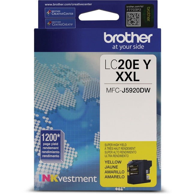 Brother INKvestment LC20EYS Original Ink Cartridge - Yellow