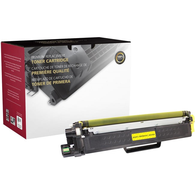 Clover Technologies Remanufactured Toner Cartridge - Alternative for Brother TN227, TN227Y - Yellow