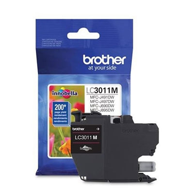 Brother LC3011MS Original Ink Cartridge Single Pack - Magenta