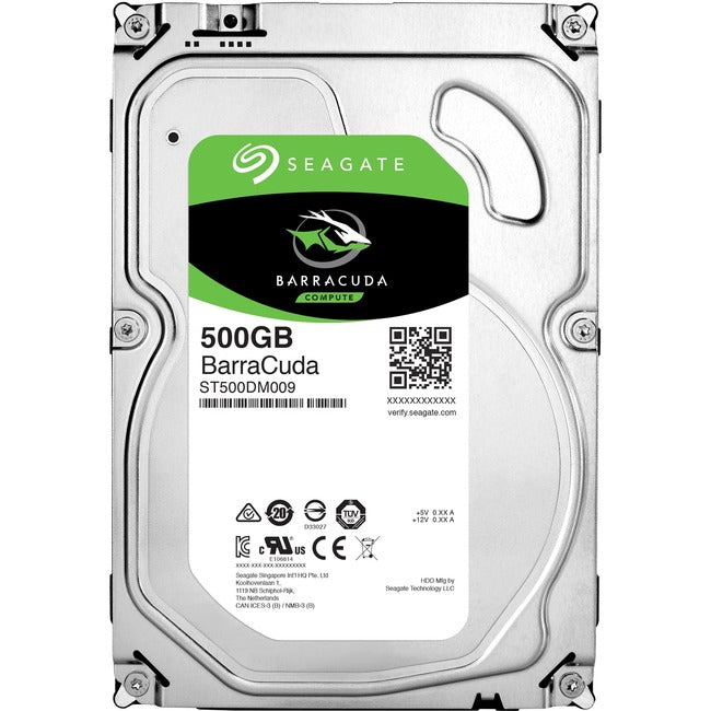 Disque dur Seagate BarraCuda ST500LM030 500 Go - Interne 2,5" - SATA (SATA/600)