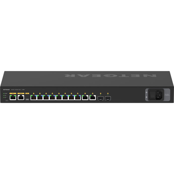 Commutateur Ethernet Netgear M4250-10G2XF-PoE+ AV Line