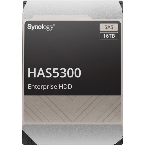 Synology Has5300 HAS5300-16T 16 TB Hard Drive - 3.5" Internal - SAS (12Gb/s SAS)