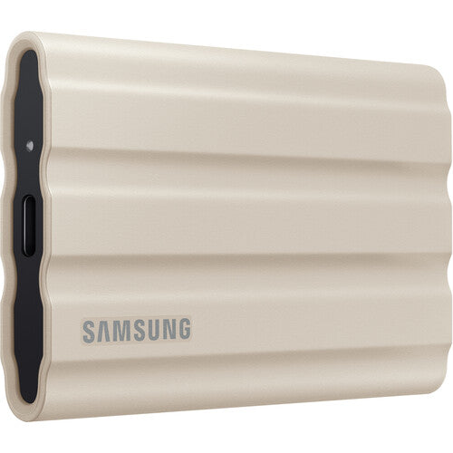 Samsung Usb 3.2 Gen. 2 T7 Shield 2TB Portable SSD  Rugged - External - Beige