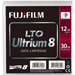 Cartouche de données Fujifilm LTO Ultrium 8 vue du devant du boitier