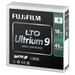 Fujifilm LTO Ultrium 9 case viewed from the front and angled to the left