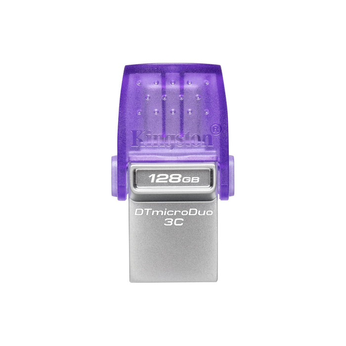 Kingston Technology Kingston 128 Go Datatraveler Microduo 3c 200 Mo/s Double USB-A + USB-C (peut être vendu au détail)
