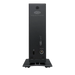 Black LaCie d2 Professional external hdd viewed from the back showing the USB-C port and power port