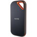 SanDisk Extreme Pro portable SSD viewed from the front and angled to the left
