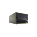 SymplyPRO XTH SAS noir et vert avec lecteur de bande LTO dans la baie inférieure, vu de face et orienté vers la droite