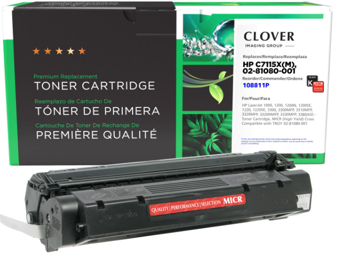 Clover Imaging Group Cig Remanufactured Consumable Alternative For Hp Laserjet 1000, 1200, 1200n, 120