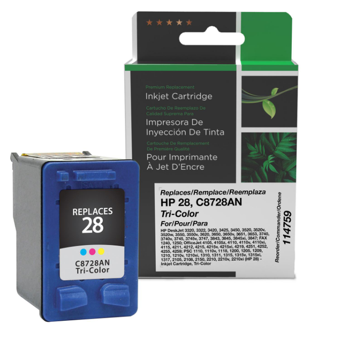 Clover Imaging Group Clover Imaging Remanufactured Tri-color Ink Cartridge Replacement For Hp C8728an