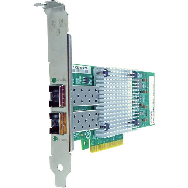Carte réseau Axiom 10Gbs Dual Port SFP+ PCIe 3.0 x8 pour Synology - E10G17-F2