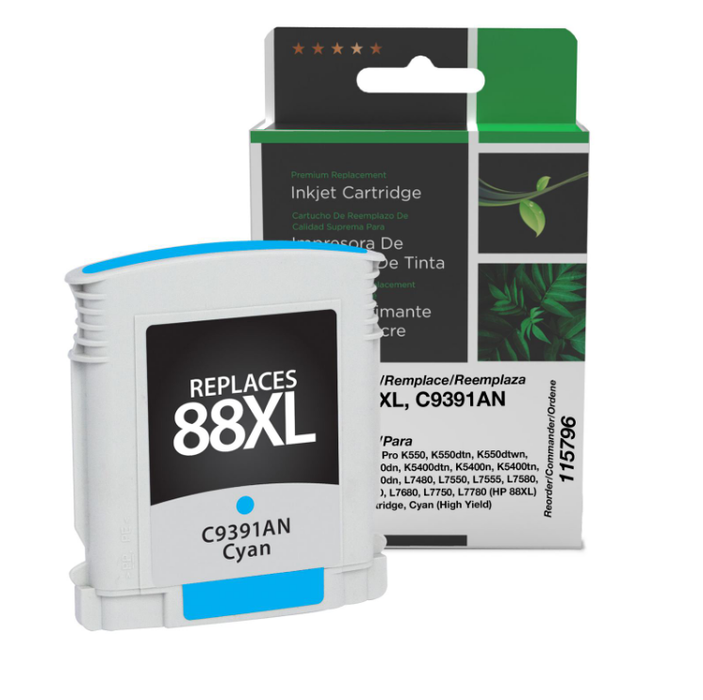 Clover Imaging Group Clover Imaging Remanufactured High Yield Cyan Ink Cartridge Replacement For Hp C
