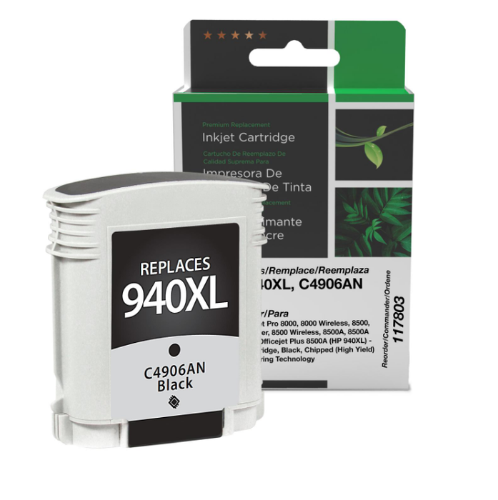 Clover Imaging Group Clover Imaging Remanufactured High Yield Black Ink Cartridge Replacement For Hp