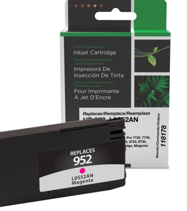 Clover Imaging Group Clover Imaging Remanufactured Magenta Ink Cartridge Replacement For Hp L0s52an (