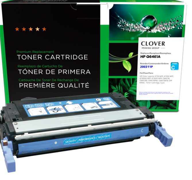Clover Imaging Group Clover Imaging Remanufactured Cyan Toner Cartridge Alternative For Hp Q6461a (hp