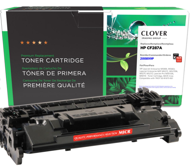 Clover Imaging Group Cig Remanufactured Consumable Alternative For Hp Laserjet Enterprise M506x; Lase