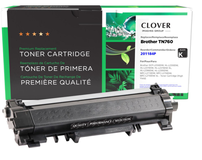 Clover Imaging Remanufactured High Yield Toner Cartridge For Brother TN760