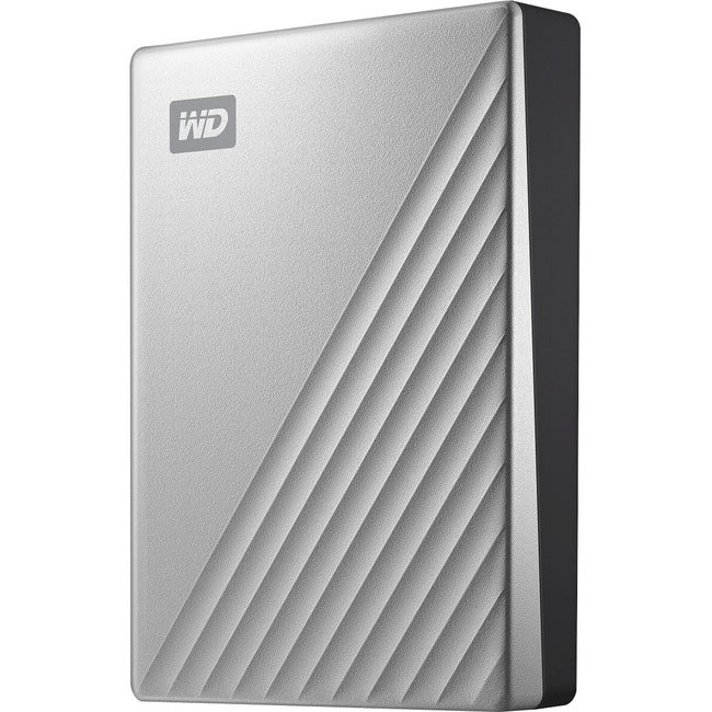 Disque dur portable WD My Passport Ultra WDBFTM0040BSL 4 To - Externe - Argent