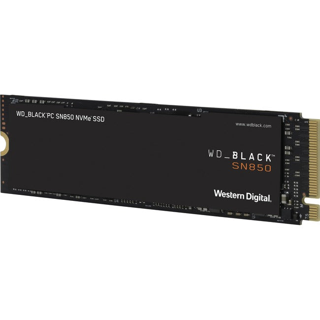 WD Black SN850 500GB WDS500G1X0E  Solid State Drive - M.2 2280 Internal - PCI Express NVMe (PCI Express 4.0 x4)