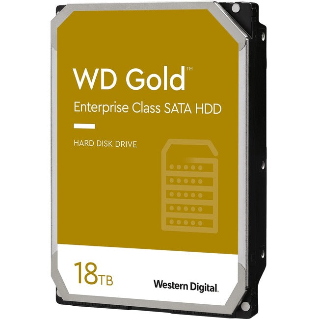 Disque dur WD Gold WD181KRYZ 18 To - Interne 3,5" - SATA (SATA/600)