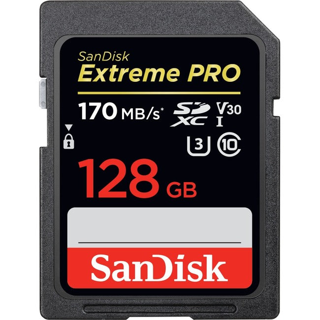 SanDisk Extreme Pro 128 Go Classe 10/UHS-I (U3) SDXC