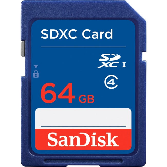SanDisk 64 Go Classe 4 SDXC - 1 Pack
