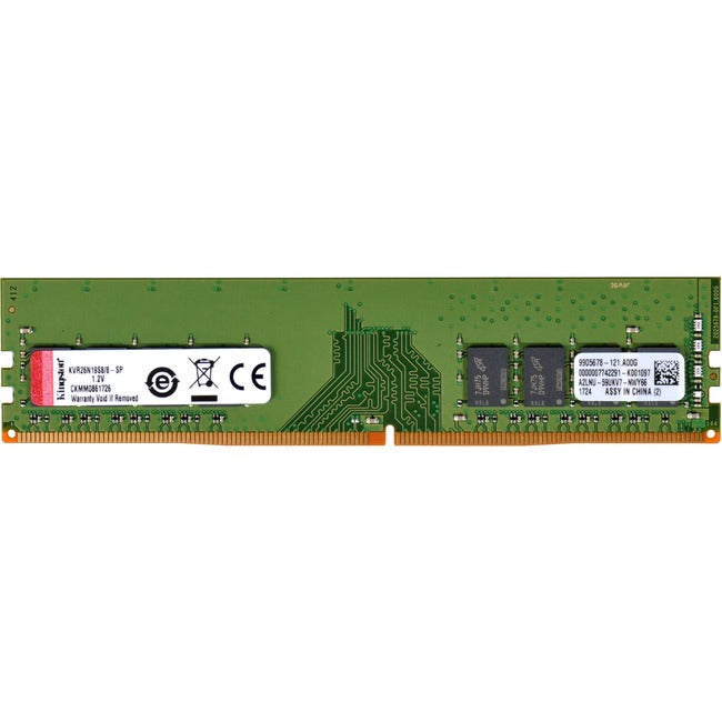 Module mémoire Kingston ValueRAM 8 Go DDR4 SDRAM