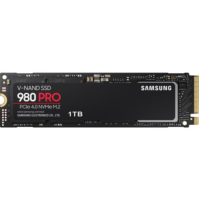 Disque SSD Samsung 980 PRO MZ-V8P1T0B/AM 1 To - Interne M.2 2280 - PCI Express NVMe (PCI Express NVMe 4.0 x4)
