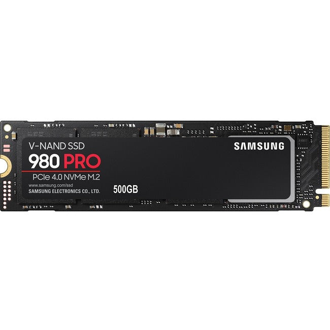 Disque SSD Samsung 980 PRO MZ-V8P500B/AM 500 Go - M.2 2280 Interne - PCI Express NVMe (PCI Express NVMe 4.0 x4)