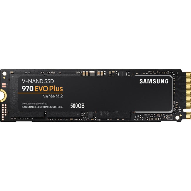 Disque SSD Samsung 970 EVO Plus MZ-V7S500B/AM 500 Go - M.2 Interne - PCI Express NVMe (PCI Express NVMe 3.0 x4)