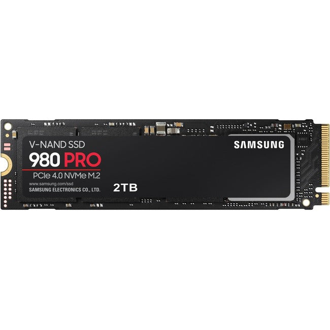 Disque SSD Samsung 980 PRO MZ-V8P2T0B/AM 2 To - M.2 2280 Interne - PCI Express NVMe (PCI Express NVMe 4.0 x4)