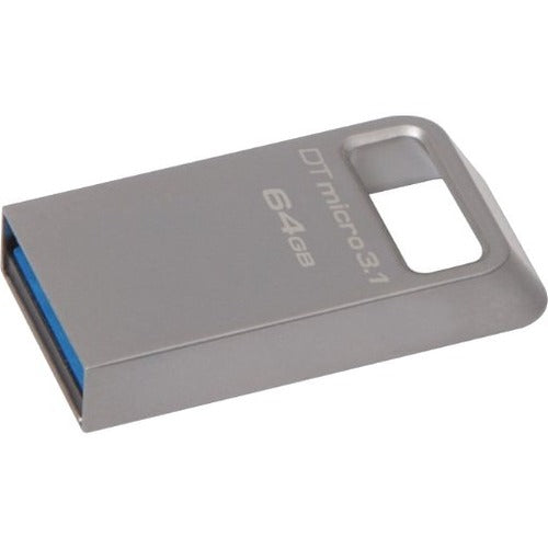 Lecteur flash ultra-compact en métal Kingston 128 Go DTMicro USB 3.1/3.0 Type-A