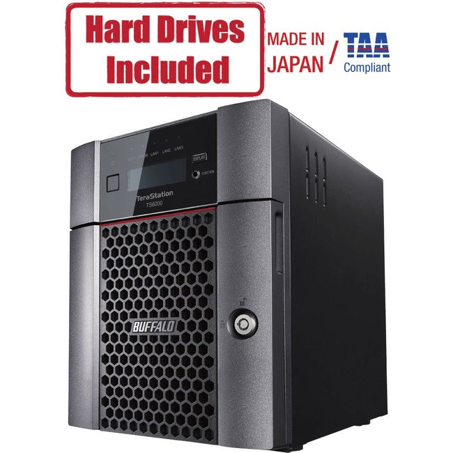 Buffalo TeraStation 6400DN 16TB (2 x 8TB) Desktop NAS Hard Drives Included + Snapshot