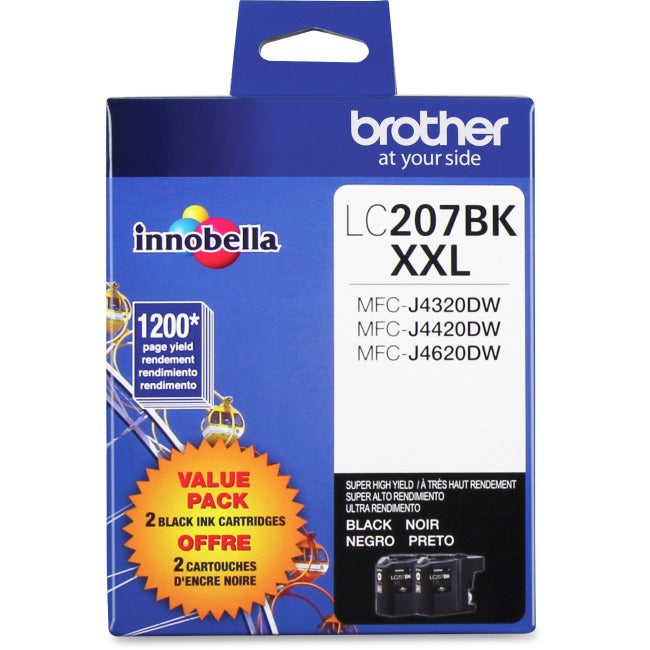Brother Innobella LC207BKS Original Ink Cartridge - Black