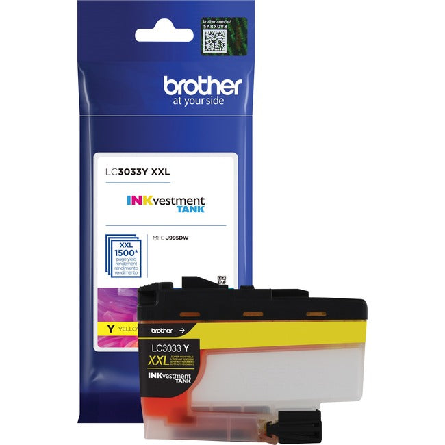 Brother INKvestment LC3033YS Original Ink Cartridge - Yellow