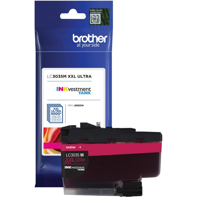 Cartouche d'encre originale Brother INKvestment LC3035MS - Magenta
