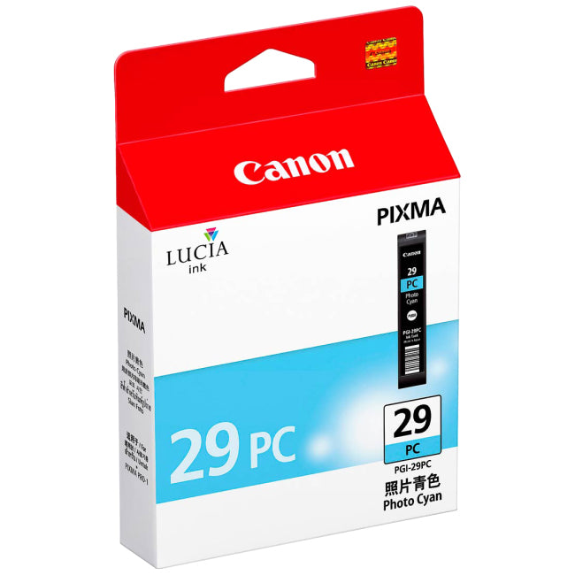 Canon LUCIA PGI-29PC Original Ink Cartridge - Photo Cyan