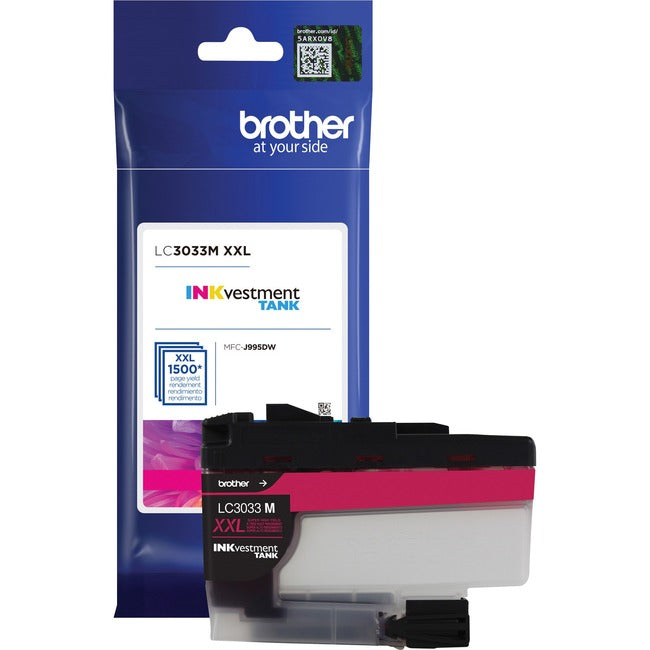 Cartouche d'encre originale Brother INKvestment LC3033MS - Magenta