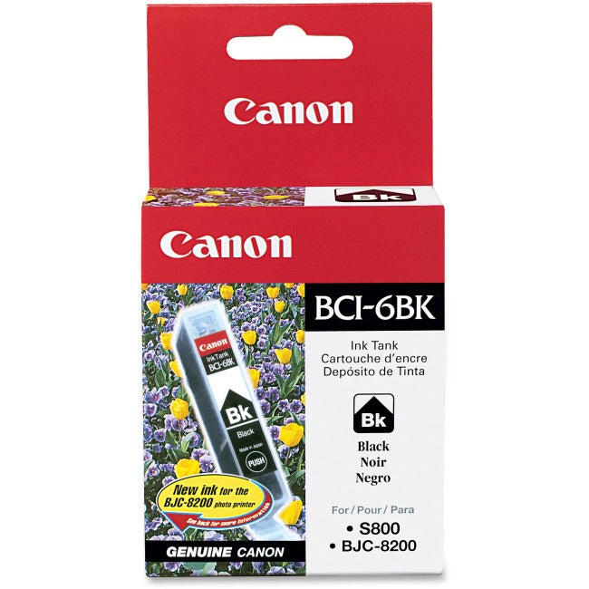 Cartouche d'encre Canon BCI-6Bk