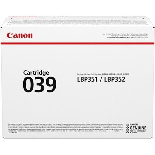 Canon 039 Original Toner Cartridge - Black